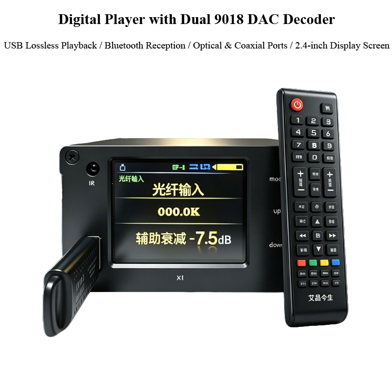 Audio Music Free Mp3 - Çift ES9018K2M Dijital Ses Çalar DSD512