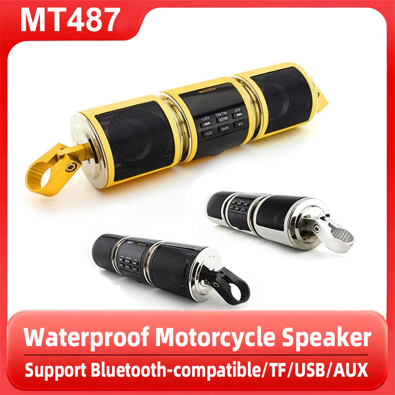 Audio Music Free Mp3 - Motosiklet Ses Sistemi Bluetooth Uyumlu AUX