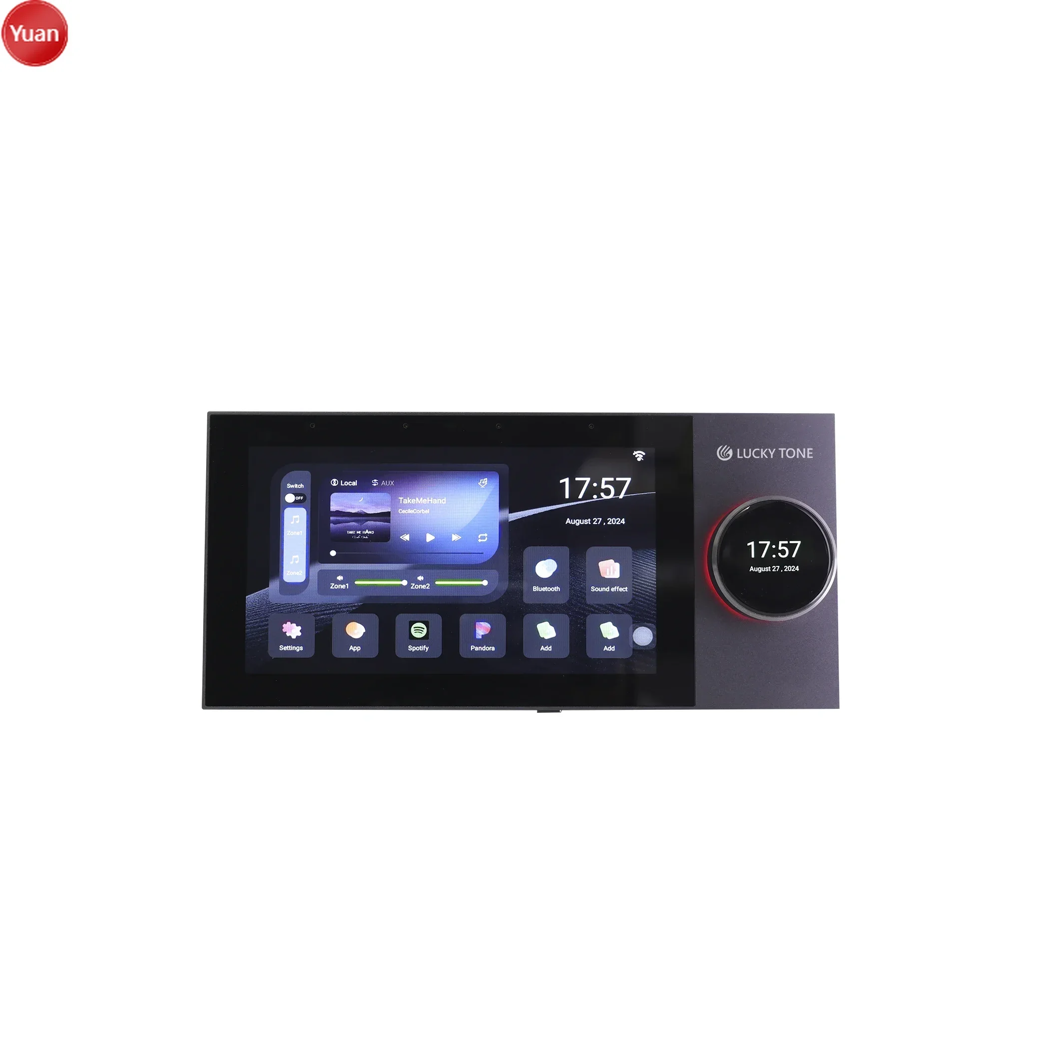 Audio Music Background - M Duvar Amplifikatörü Tuya Zigbee Akıllı