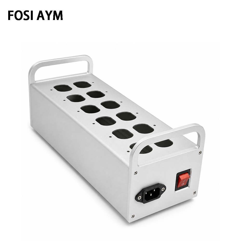 Audio Music Converter - 130x90x340mm FOSI AYM Alüminyum 12 Çıkışlı