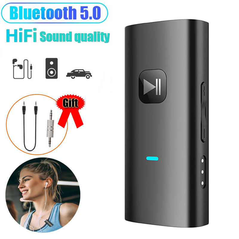Audio Music Free Mp3 - Kablosuz alıcı Bluetooth 5.0 ses Adpter