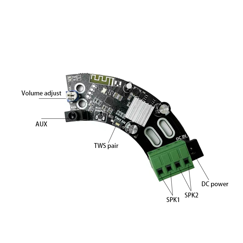Bluetooth Amplifikatör Kurulu  - Audio Music Background incelemesi ve fiyatı