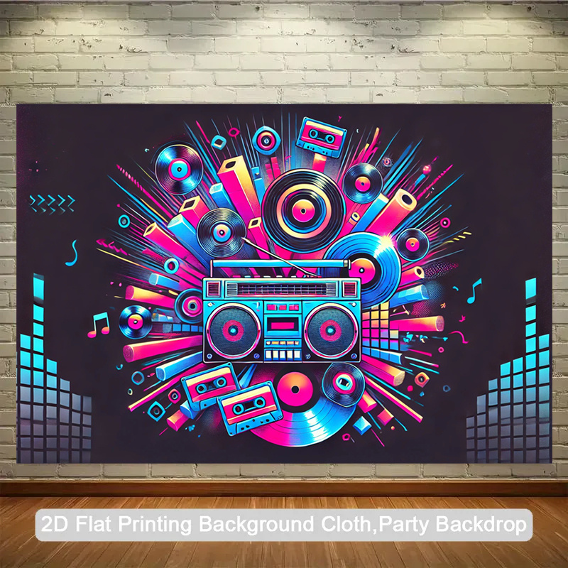 2D düz, tek parça ürün. Retro  - Audio Music Background incelemesi ve fiyatı