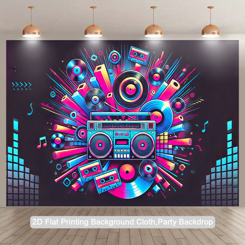 2D düz, tek parça ürün. Retro  - Audio Music Background incelemesi ve fiyatı