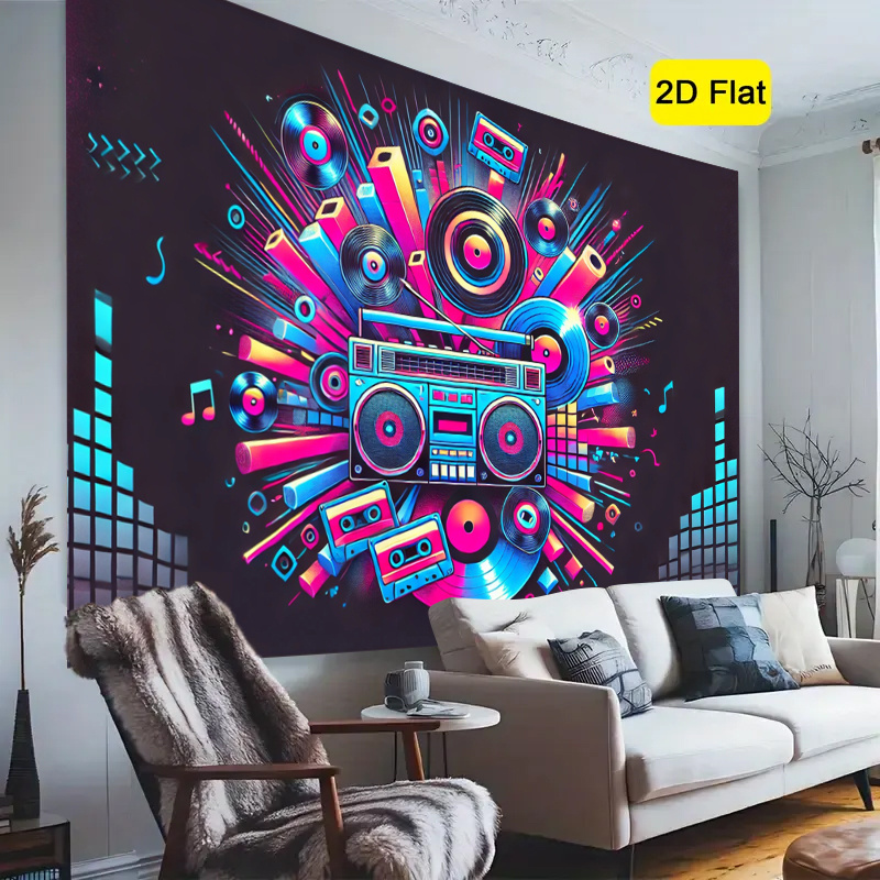 2D düz, tek parça ürün. Retro  - Audio Music Background incelemesi ve fiyatı