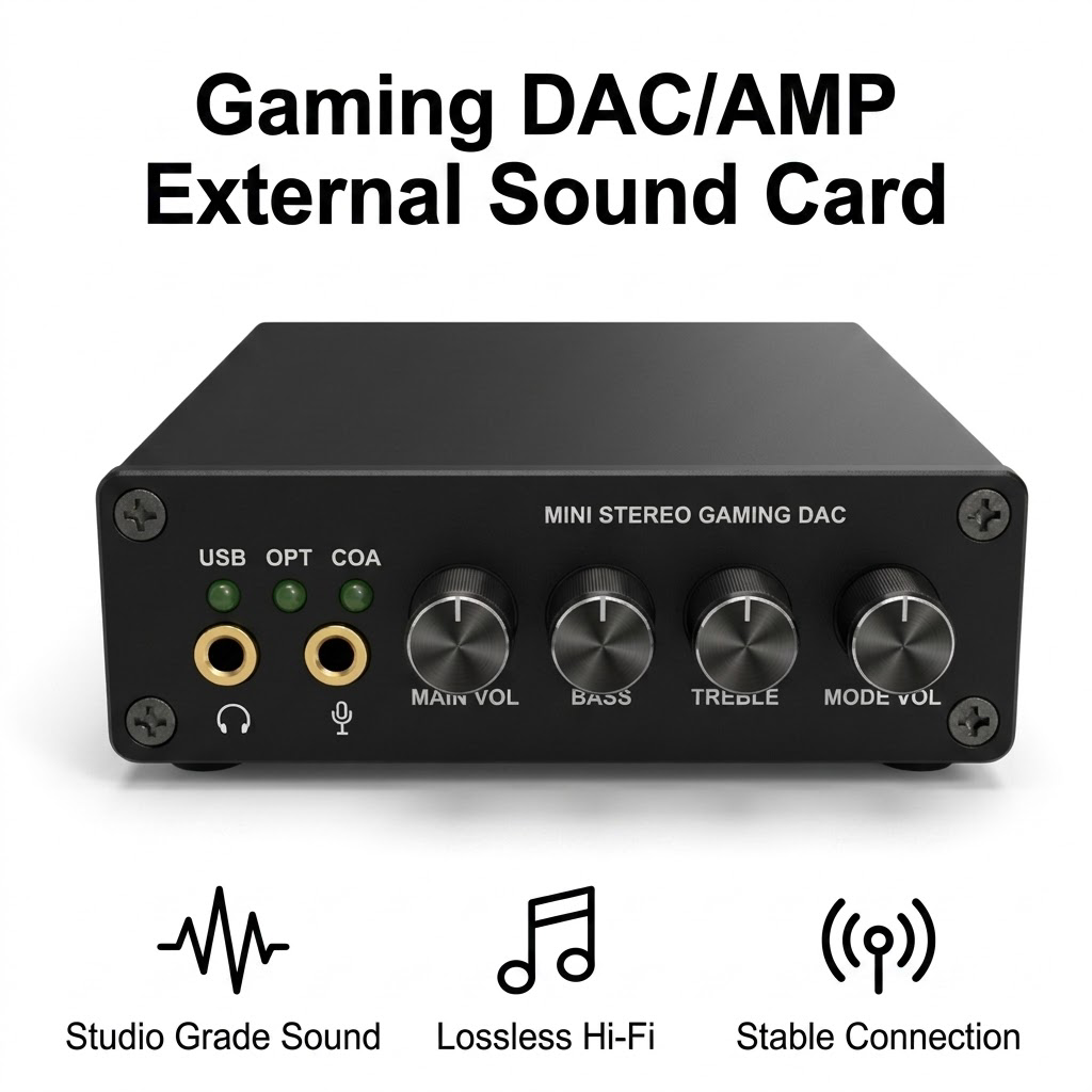 Mini Oyun DAC Kulaklık Amplifi - Portable Amplifier Mini incelemesi ve fiyatı
